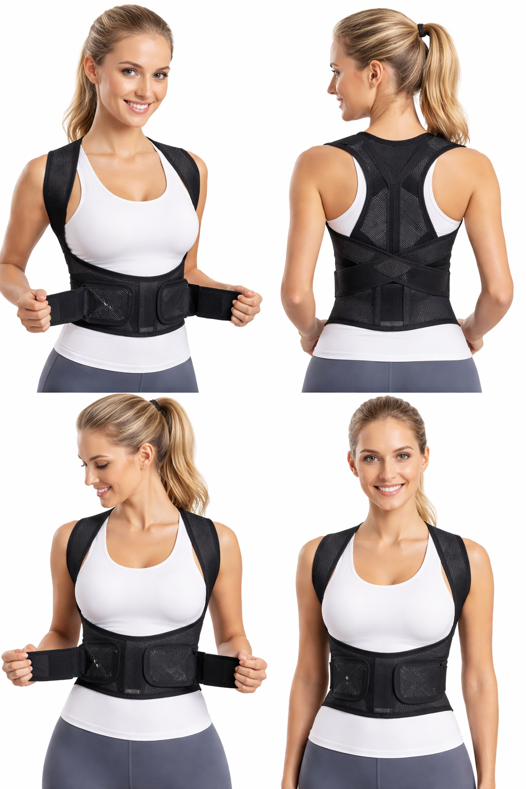 Premium Posture Corrector Belt – Straight Back, Zero Pain, Confident Look