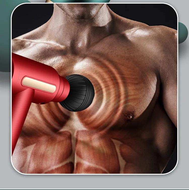 Premium USB Rechargeable Deep Tissue Massager with Multi-Adj Pads & Long Battery Life