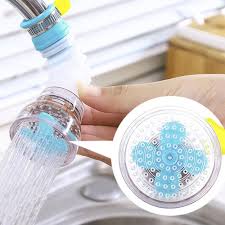 [High Quality] 360 Degree Water Saving Tap, Anti Splash Tap, Water Faucet Saving Faucet Adjustable water saving faucet Output Water Valve Splash Regulator Water Filter Tap Kitchen Accessories a.one traders